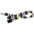 1" Dye Sublimation Polyester Lanyard